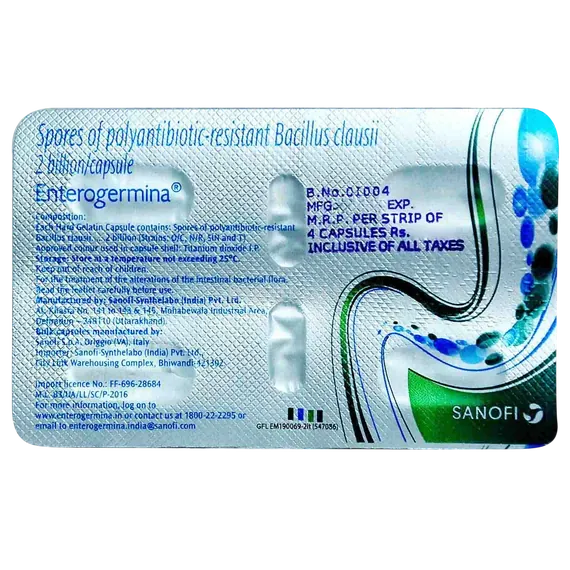 enterogermina capsule 4's